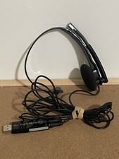 Plantronics E5 Single Side Headset USB Plug-in Black Working