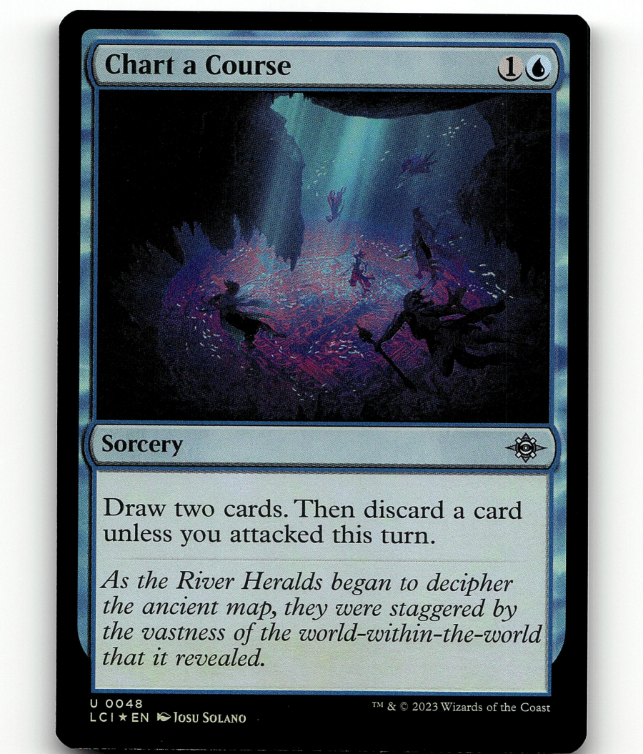 FOIL - MTG Chart a Course 48 - The Lost Caverns of Ixalan | eBay