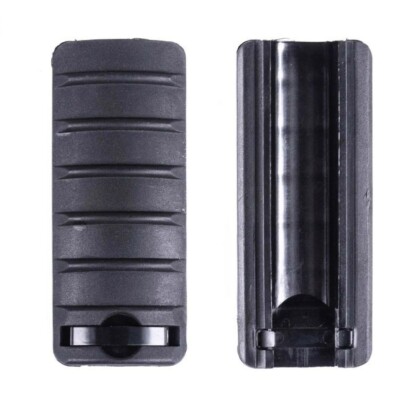 NEW PICATINNY WEAVER ACCESSORY RAIL COVER - BLACK SURE GRIP