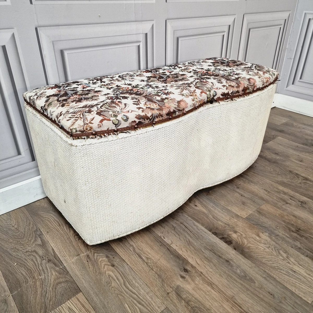 Lloyd loom ottoman blanket box outlet
