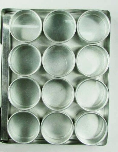 3 Pack 36 Pcs Put Box Aluminium Jar With Glass Lid Set 40 x 40 mm
Opens in a new window or tab