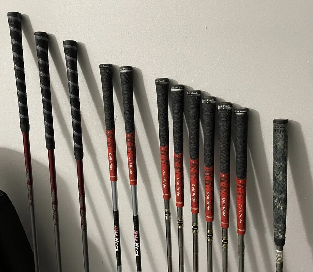 Ole Miss Rebels Men’s Lh Golf Club Full Complete Set w Bag LEFT HANDED