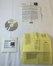 Merge Records promo CD ~ SHARK QUEST Man On Stilts plus promo sheets