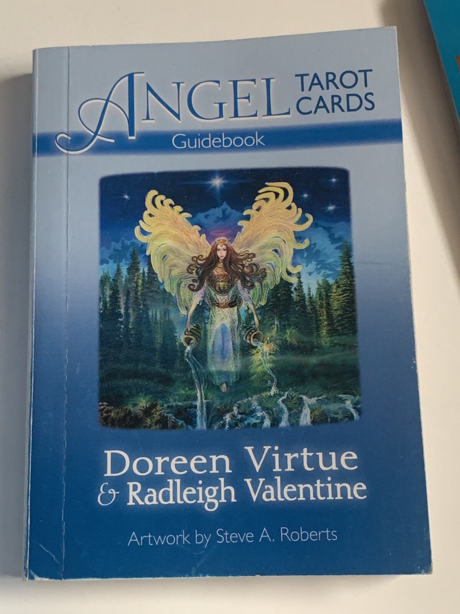 Used Angel Tarot Cards Doreen Virtue Radleigh Velentine Artwork