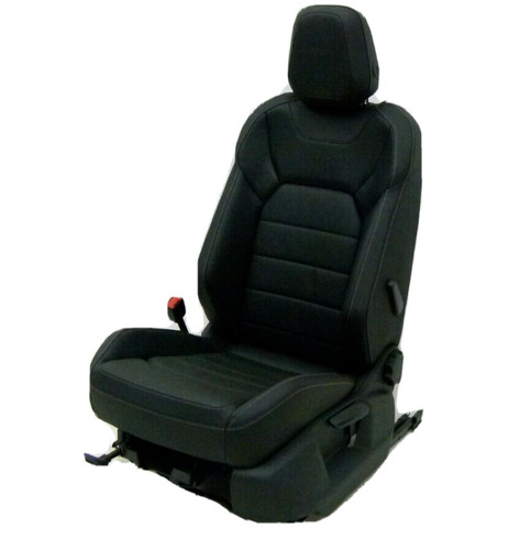 Orig. VW Golf 8 Volleder Sitz Vorn Links manuell verstellbar Sitzheizung 5 Türer