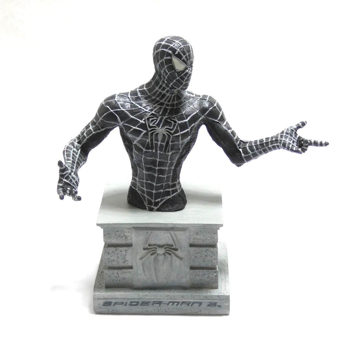 Buste Spiderman 18 Cm - Statue Résine De Collection