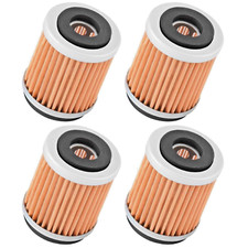 4-Pack Oil Filter Filters for Yamaha TTR225 T...