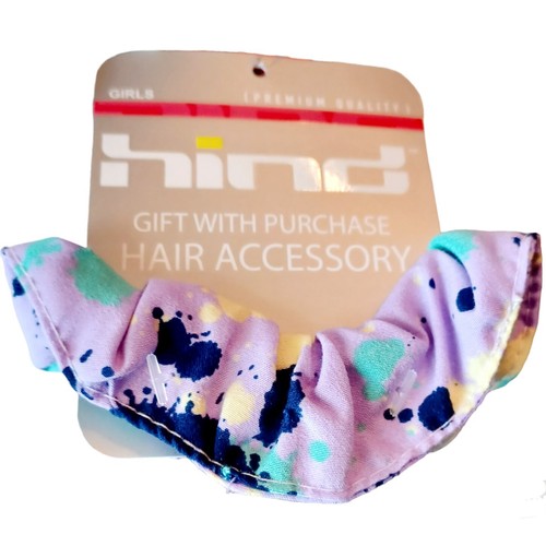 Hind Girls FOLLOW YOUR DREAMS Shorts Set-4-Purple-White-BONUS Hair Scrunchie - Picture 6 of 6