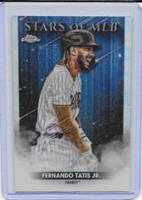 2022 Topps Series 1 Fernando Tatis Jr. Stars Of The MLB CHROME SP #17 Padres