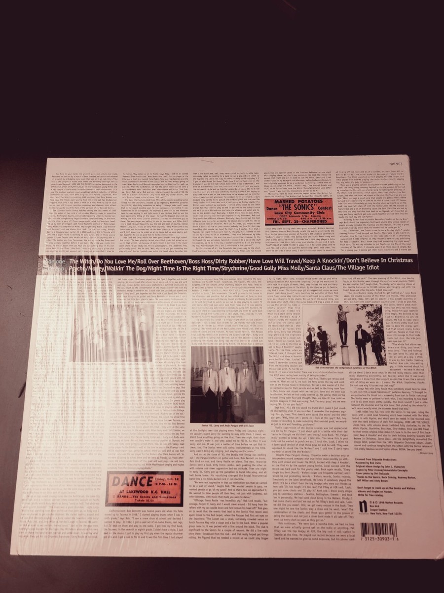 英LP Sonics Here Are The Sonics!!! HIQLP065 Etiquette Records 未開封 /00260 The Sonics - Here Are the Sonics!!! - Amazon.com Music