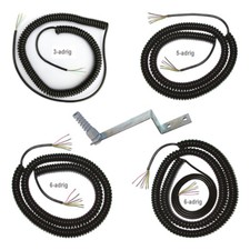 Spiralkabel Wendelleitung 3- 5- 6-adrig Garagen Tor Antrieb Sektionaltor Rolltor