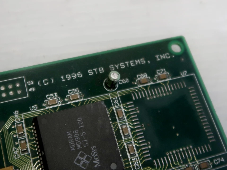 Tseng Labs ET6000, 2MB, PCI, VGA, STB Lightspeed 128, WORKING VINTAGE VIDEO CARD - image 4 of 4