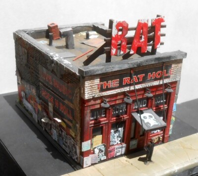 New Downtown Deco On30 O Scale Building Kit The Rat Hole Hydrocal Laser Cut