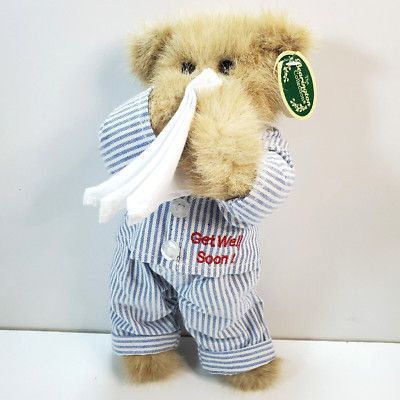 Bearington Collection GET WELL SOON Limited Collectible Illie Willie Bear Plush