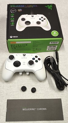 Razer Wolverine V2 Chroma White Wired Gamepad | eBay UK