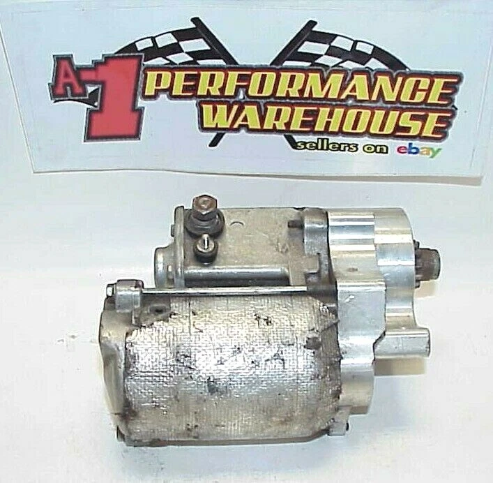 PowerMaster Block Mount High Performance Mini Starter for 153 Tooth Flywheel Foto 3 de 4