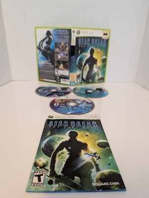 Star Ocean The Last Hope Xbox 360 - Complete With 3 Disc - Tested & Works