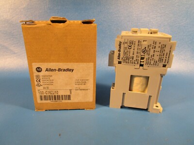 ALLEN BRADLEY 100 -C16ZJ10 Contactor, 16 Amp, 3-Pole, 24 Volt DC Coil Series B