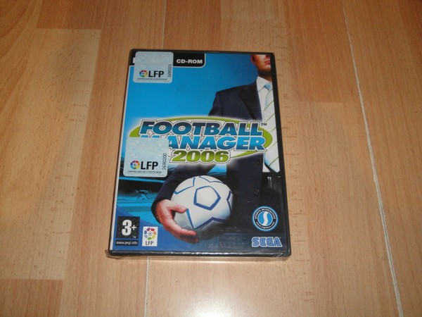 FOOTBALL MANAGER TEMPORADA 2006 DE SEGA PARA PC NUEVO PRECINTADO