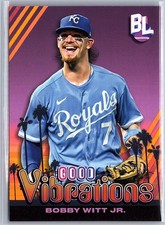 2024 Topps Big League Bobby Witt Jr. #GV-38 Good Vibrations Kansas City Royals