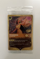 Disney Lorcana Pocahontas Guiding the Tribe Prerelease Promo Attack Of The Vine