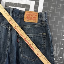 Levi  s 550 Relaxed Fit Jeans Mens 31x30 Blue Twilight Fade 100 Cotton