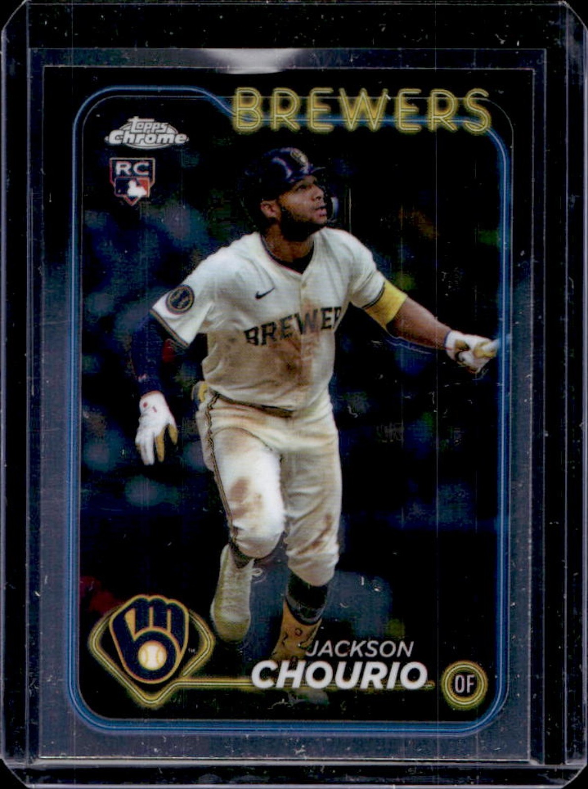 2024 Topps Chrome Update Jackson Chourio RC Rookie #USC18 Brewers