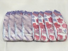 8 pc Sample Lot of  Goodnites Girl XL Nighttime Bedwetting Underwear 95-140+ lbs