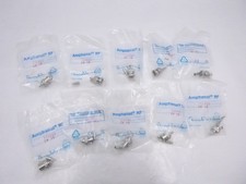 10 Pack Amphenol 112722 BNC Connector Plug Male Pin 50 Ohms In Line Solder