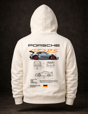 Porsche 911 GT3 RS Performance Specs Grafik Hoodie