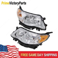 Headlight For 2009-2013 Subaru Forester Halogen Set Driver And Passenger Side Headlight For 2009-2013 Subaru Forester Halogen Set Driver And Passenger Side