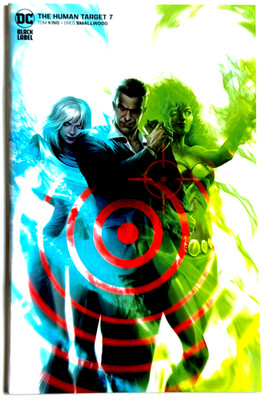 THE HUMAN TARGET #7 FRANCESCO MATTINA 1:25 CARD STOCK VARIANT 2022 DC COMICS NM