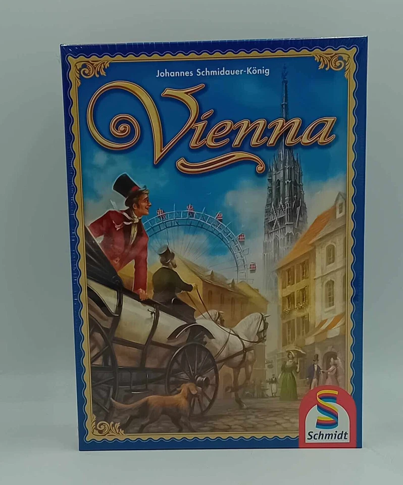 Schmidt Vienna Brettspiel deutsch englisch französisch italenisch NEU in Folie - Bild 3 von 4