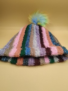 Crocheted Handmade Hat Women's Kids