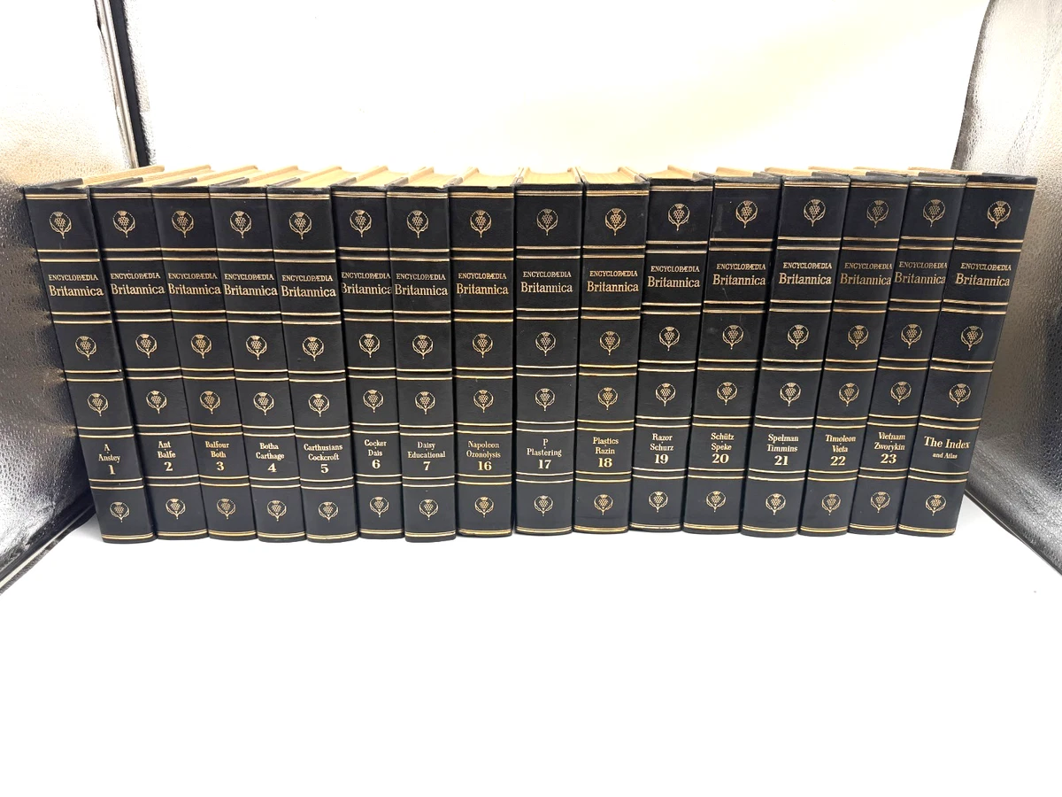 Encyclopædia Britannica, Inc Encyclopedias Hardcover Antiquarian