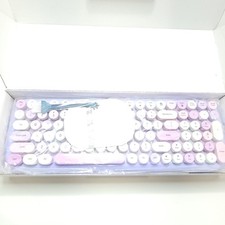 Candy XR Wireless Keyboard and Mouse Combo Set Membrane 2.4Ghz USB Dongle