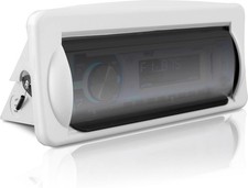 Pyle Water Resistant Marine Stereo Cover- Smoke Colored Heavy Duty