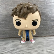 Funko Pop! Doctor Who #221 The Tenth Doctor Vinyl Vaulted Loose 