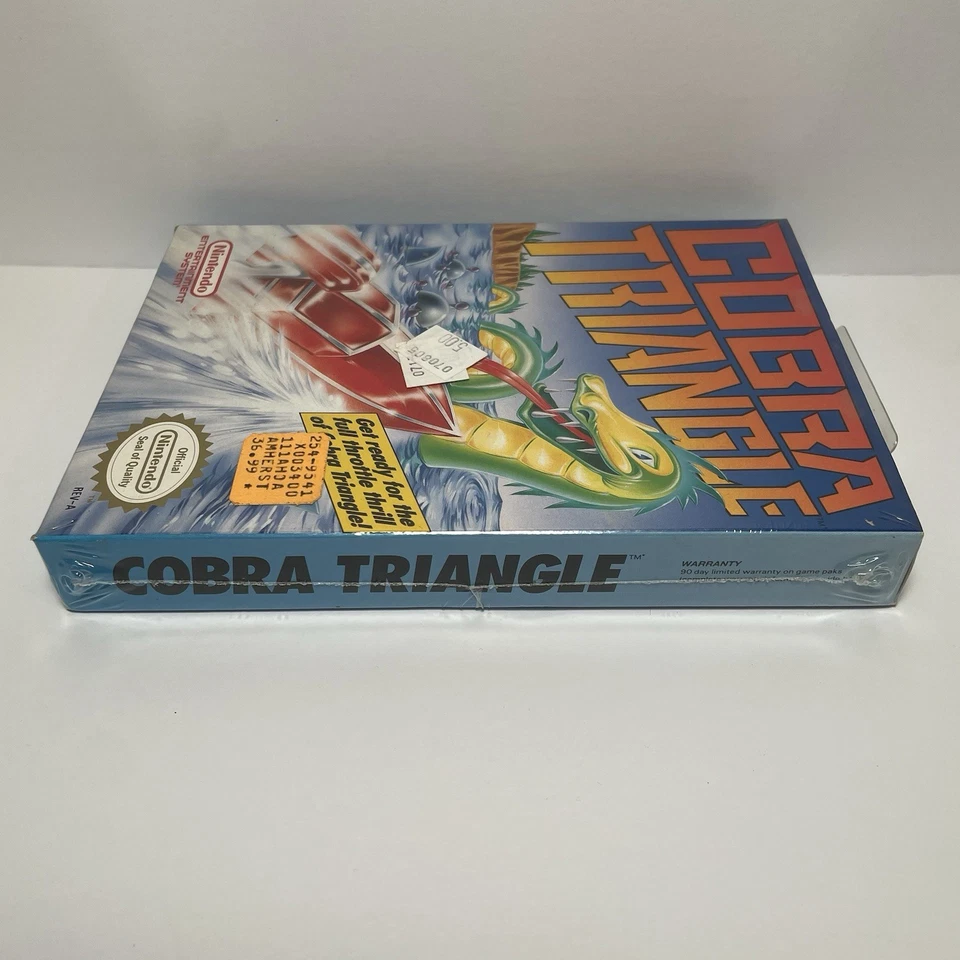 Cobra Triangle NES 1989 Factory Sealed Brand New | Rare HTF Nintendo W/ Hang Tab - Image 3 of 4