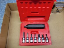 Snap-on Usa 8-piece Impact Driver With Case No Pit120 Snap-on Usa 8-piece Impact Driver With Case No Pit120