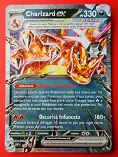 Carta Pokemon Charizard ex - Promo 196 Italiano