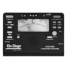 On-Stage Chromatic Tuner, Metronome, Tone Generator GTA7000