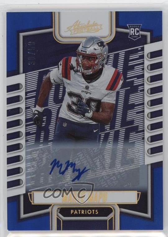 2023 Absolute Blue Spectrum Signatures 30/50 Marte Mapu #181 Rookie Auto RC 1u6