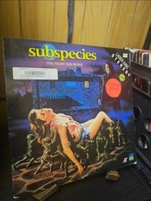 SUBSPECIES The Night Has Fangs LASERDISC, 1991  HORROR/ ULTRA-RARE PLAY TESTED