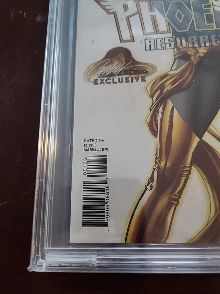 Phoenix Resurrection 1 Cover "C" J Scott Campbell Signed 9.8 CBCS  - Image 3 of 4