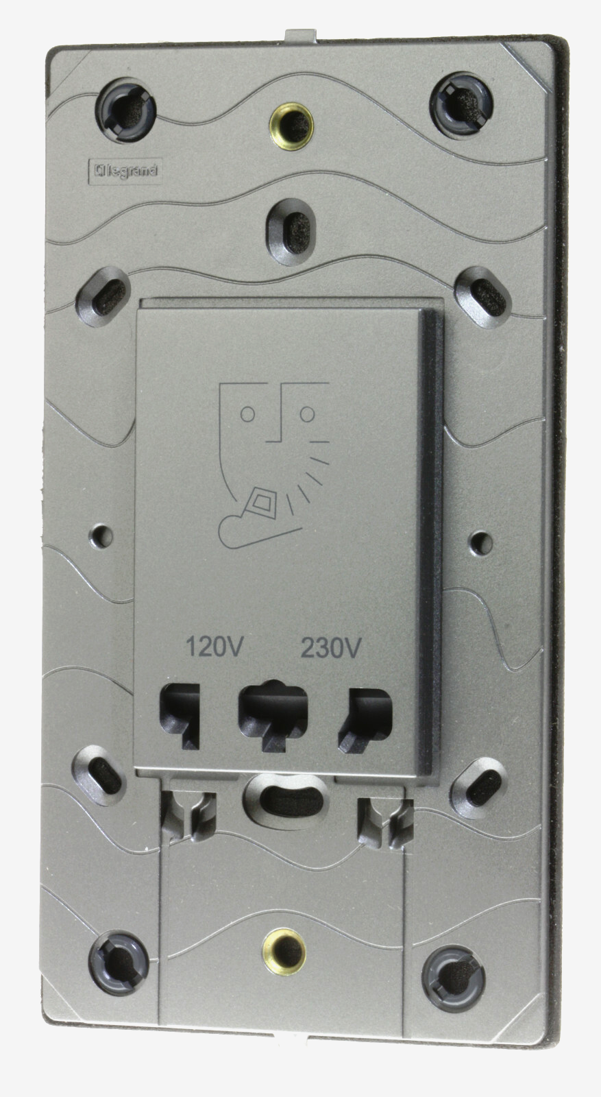 Legrand Arteor Monobloc - 5726 53 - Magnesium Shaver Socket Body 120 to 230V