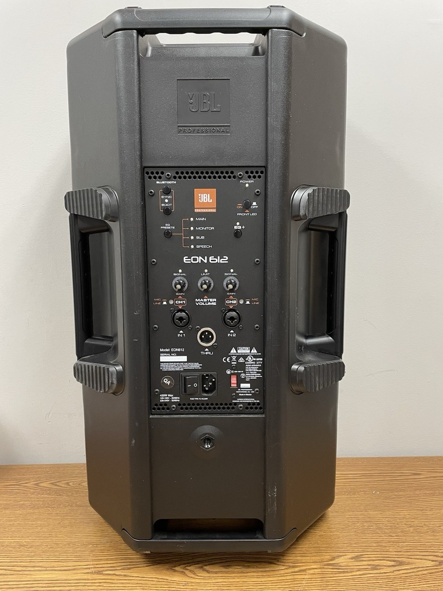 JBL EON612 パワードスピーカー パワードスピーカー（EON612）の製品詳細｜映像音響テクニカル