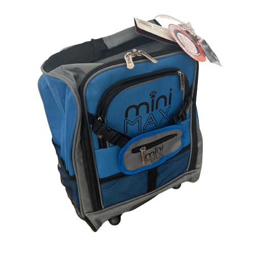 MiniMAX Bolsa de Viaje Niños Mochila Equipaje de Cabina Luz Rueda Trolley Talla 40x25x20cm