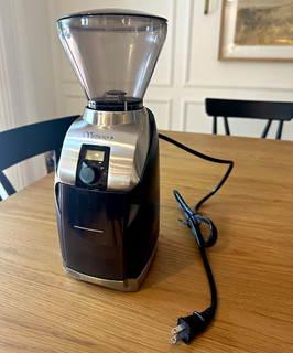 Baratza Virtuoso Conical Burr Espresso Coffee Grinder w/ Timer Silver/Black