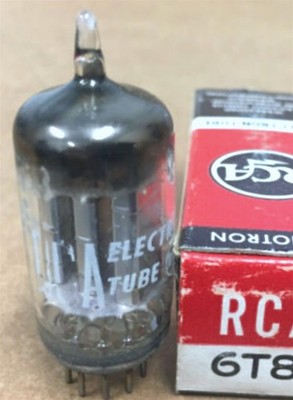 6T8 TUBE RCA USED TESTED & BOXED VINTAGE COMMERCIAL SURPLUS | eBay